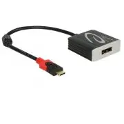 Delock C plug Displayport Rifle  63312 kabelis video audio