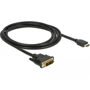Delock Cable Dvi 181  Hdmi-A 2 m bl. 85584
