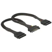 Delock power cable - Sata to 25 cm  60135 kabelis vads