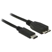 Delock Usb-C cable - Micro-Usb Type B to 50 cm  De 83676 Usb kabelis