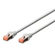 Digitus Premium Cat 6 Sstp patch cable  Length 0 5M Color grey Dk 1644 005 tīkla kabelis