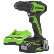 Drill/Driver 24V 2Ah Greenworks Gd24Dd35K2 - 3704007Ua 