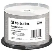Dvd-R 16X Cb 4 7Gb Verbatim pr. 50 pieces  43744 matricas