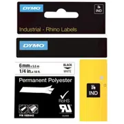 Dymo Rhino Polyesterband 6Mm x 5 5M  black auf weiss 1805442 rezerves daļas un aksesuāri printeriem