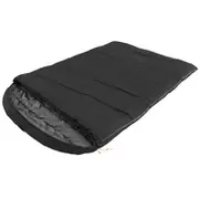 Easy Camp Raven Square Double 5 degrees C  Sleeping Bag 220 x 150 cm -9 to 10 Two-Way open-end L-Shaped autolock 240209 44647003 guļammaiss