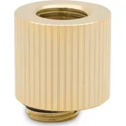 Ek Water Blocks Ek-Quantum Torque G1/4 Zoll Verlangerung Offset Mf 3 - gold  3831109849934 ūdens dzesēšanas sistēmas piederumi