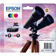 Epson Multipack Bk/C/M/Y 502 Xl  T 02W6 C13T02W64010 kārtridžs