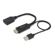 Equip Hdmi Adapter Displayport  St/Bu 0.15M 4K/60Hz sw 119039 adapteris