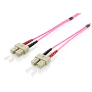 Equip Lwl Patchkabel Sc-Sc 10.00M Multimode Duplex Om4  vi Polybeutel 255526 apgaismes ķermenis