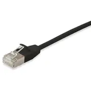 Equip Patchkabel Cat6A  F/Ftp 2Xrj45 0.25M sw Slim Lszh 606122 tīkla kabelis