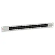 Equip Patchpanel 50X Rj45 Cat3  19 1He Isdn hellgrau 125297