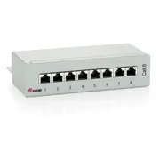 Equip Patchpanel  8X Rj45 Cat6 10 Tischgehause 227369