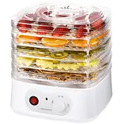 Esperanza Ekd004 Food dehydrator Transparent White 250 W  Augļu žāvētājs