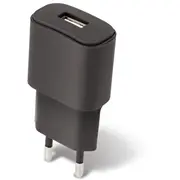 Forever Tc-01 charger 1X Usb 1A black  Gsm032671 5900495623256 iekārtas lādētājs