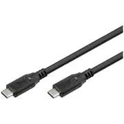 Goobay  Usb-C Cable Usb 3.2 100 W 10 Gbit/S Power Delivery 1 m Black 74200 4040849742002 Joinedit66175531 kabelis