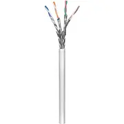 Goobay Network cable 93953 Cat 6  S/Ftp Grey 100 m 4040849939532 tīkla kabelis