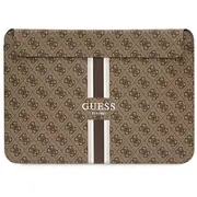 Guess Pu 4G Printed Stripes Computer Sleeve 16 Brown  Gucs16P4Rpsw 152126-Uniw 3666339120542 Gue002715-0 Gue2694 maciņš apvalks mobilajam telefonam