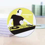 Herma Cd-Etik. Maxi A4 white 116 mm Papier opak  200 St. 4460 biroja tehnikas aksesuāri