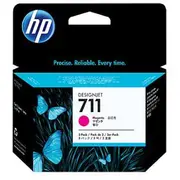 Hp 711 Magenta 3-Pack  Cz135A kārtridžs