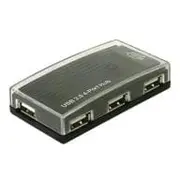 Hub - 4 x Usb 2.0 Desktop  61393 Rūteris