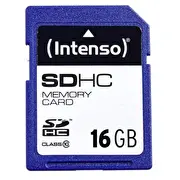 Intenso Sdhc 16Gb C10 20Mb/S  3411470 atmiņas karte