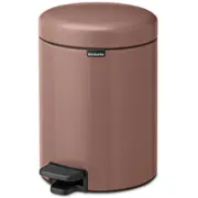 Jaunums Brabantia atkritumu tvertne ar pedāli Newicon  5L Satin Taupe 233982 23 39 82