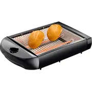 Jaunums Melissa tosteris ar taimeri  600W melns 16140145 5707160021320 A005503 Tosteris