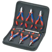 Knipex electronics pliers set 002016 - 7 pieces  00 20 16