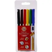 Koh-I-Noor Flamastry  6 kolorow 147483