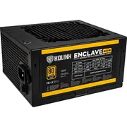Kolink Enclave 80 Plus Gold Netzteil  modular - 600 Watt mit Kaltgeratekabel Gebu 220 Barošanas bloks Psu