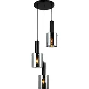 Lampa wiszaca Italux dymiona do jadalni Sardo Pnd-5581-3A-BkSg 5900644311294  Joinedit34628860