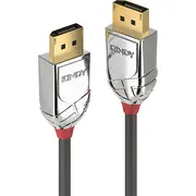 Lindy Displayport 1.2 Kabel  Cromo Line 5M 36304 kabelis video audio