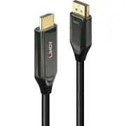 Lindy Displayport an Hdmi 8K60 Adapterkabel aktiv 2M  40931 adapteris
