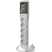 Listwa zasilajaca Acar Xp easy przeciwprzepieciowa 5 gniazd 1.5 m szara W2337 5904743094317  Joinedit44904431