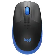 Logitech Full size Mouse M190 Wireless  Blue Usb 910 005907 5099206091849 910005907 Datora pele