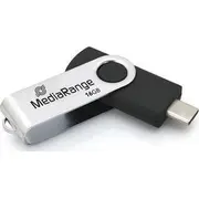 Memory Drive Flash Usb-C 16Gb/Mr1951 Mediarange 1432972 4260664879442  Joinedit70055371