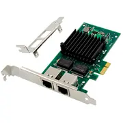 Network Card Pcie x1 I350-T2 Mc-Pciex1-I350-T2 5715063803639  Joinedit75510437 tīkla karte