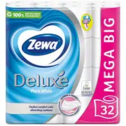 Paper Toilet Zewa Deluxe Pure White 32 15089963 7322541033600  Joinedit73924397