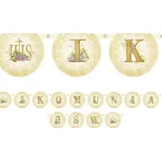 Party Deco Baner komunijny  I Komunia Sw. 13X200 cm uniwersalny Parx1311 5901157435385 Joinedit71623702