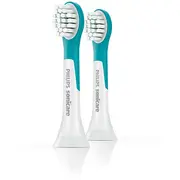Philips Sonicare for Kids Mini zobu sukas uzgalis  2Gab 4 Hx6032/33 mutes higiēnai