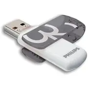 Philips Usb 2.0  32Gb Vivid Edition Grey Fm32Fd05B/00 Flash atmiņa