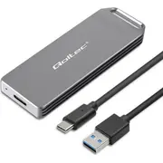 Qoltec 52266 Mini Enclosure M.2 Ssd  5901878522661 piederumi cietajiem diskiem Hdd