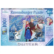 Ravensburger Disney Frozen Glittery Snow 100 pcs Xxl  4005556136100 puzle puzzle