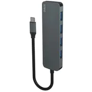 Savio Hub Usb-C - 4 x Usb-A  Ak-54 Ak 54 adapteris