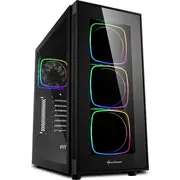 Sharkoon Gehause Tg6 Rgb  4044951028221 Datora korpuss
