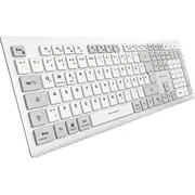 Sharkoon Officepal K30W weiss De-Layout Rubberdome 4044951042340  Joinedit77164824 klaviatūra