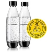 Sodastream 1741260410 carbonator accessory/supply Carbonating bottle 8719128112749  1741260480 1741260490 1742220770 55244 Fuse czarne Doppelpack Sod1741260410