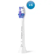 Sonicare S2 Sensitive zobu birstes uzgalis  6 gab balts Hx6056/87 45105183 mutes higiēnai
