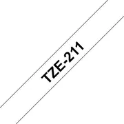 Tape Black on White 6Mm Tze-211 5706998333339  Joinedit61341333