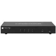 Techly Idata Dp-Kvm4 Kvm switch Rack mounting Black  101935 Idata-Dp-Kvm4 komutators